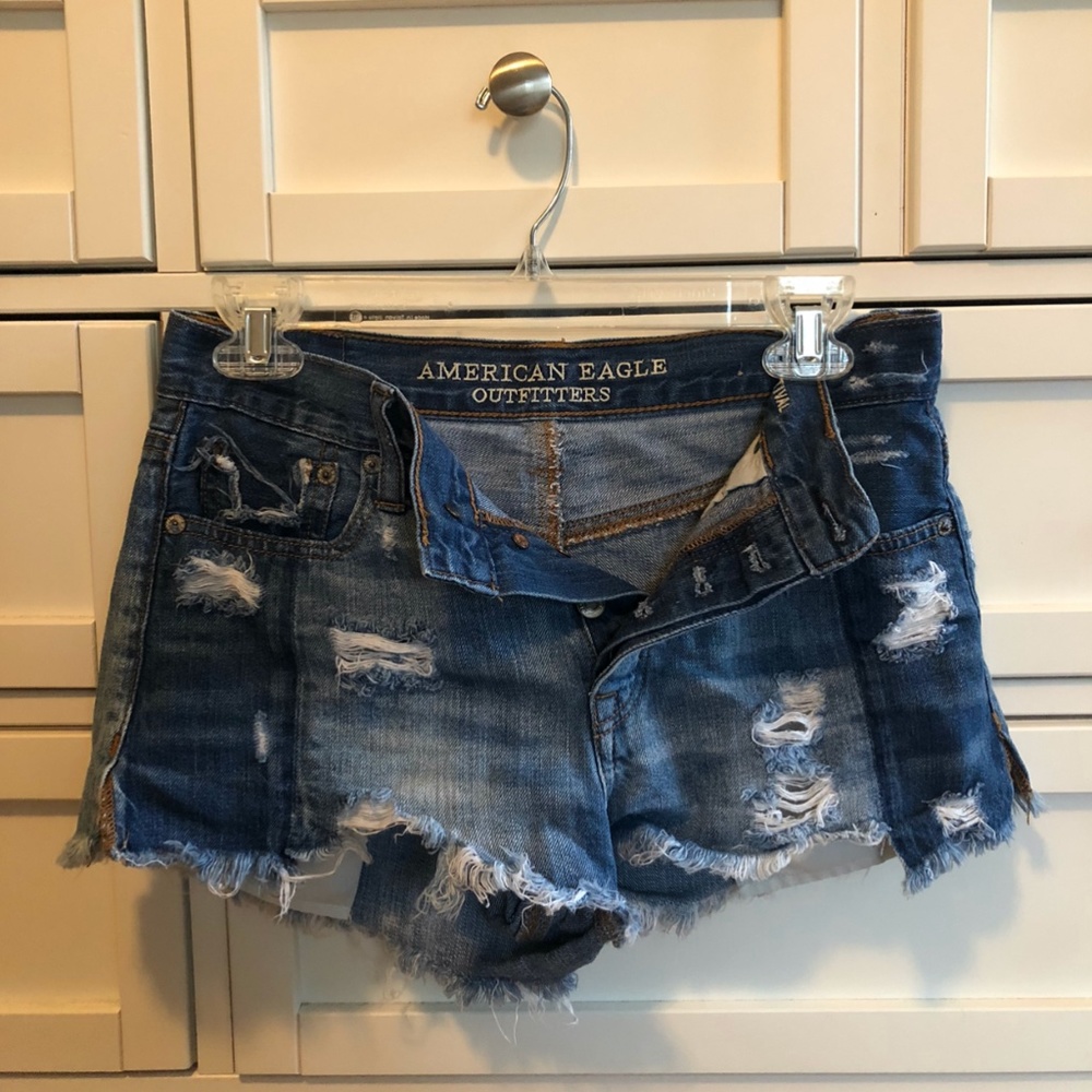 American Eagle Vintage Hi-Rise Festival Shorts